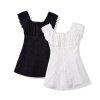 European and American style slim fit patchwork lace short dress for women